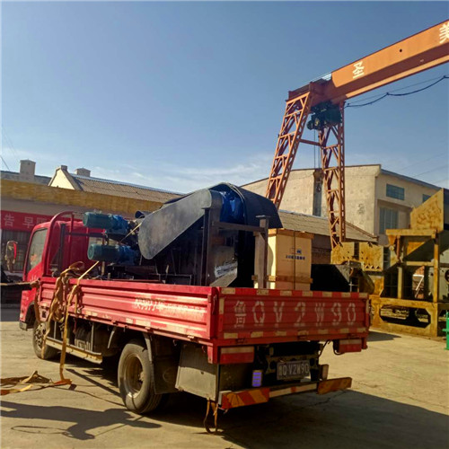 600型建筑模板破碎机发货图